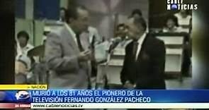 Falleció a los 81 años Fernando González Pacheco