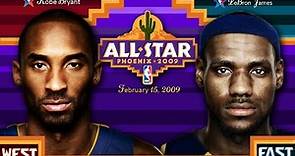 2009 NBA明星賽 傳奇之戰｜ Kobe, O'Neal, James, Iverson, 姚明, Wade, Garnett, Howard, Paul, Stoudemire, Duncan.
