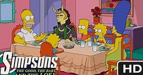 Loki meets the Simpsons | HD | The Good the Bart and the Loki | Simpsons | Disney + | Part 2 |