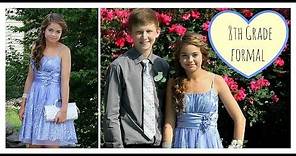 8th Grade Formal Dance Hair, & Dress! ❤