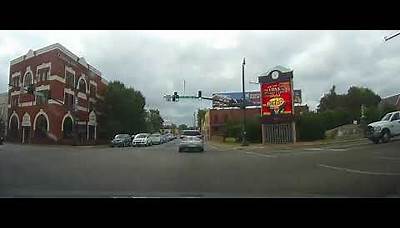 Driving through Downtown Dothan, Alabama