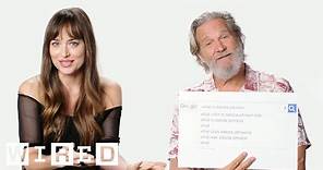 Dakota Johnson & Jeff Bridges Answer the Web's Most Searched Questions | WIRED