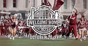 Welcome Home - Homecoming 2023 - Missouri State University