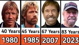 Chuck Norris Evolution from (1980 to 2023)