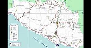 mapa de Guerrero [ México ]