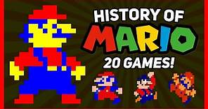 Complete Early History of Super Mario 🍄 (20 Games Explained!)