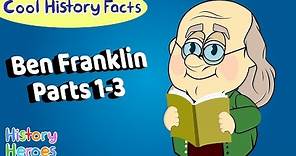 Complete Ben Franklin & Inventions (Parts 1-3) | History Cartoons