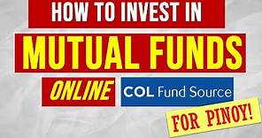 How to Invest in Mutual Funds Philippines Online with COL Financial Fund Source