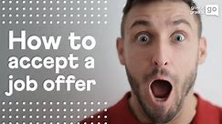 How To Accept A Job Offer - Examples & Templates
