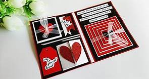Beautiful Handmade Valentine's Day Card | Greeting Card for Valentine's Day | Tutorial