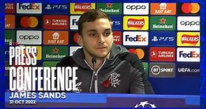 PRESS CONFERENCE _ James Sands _ Rangers v Ajax (1)