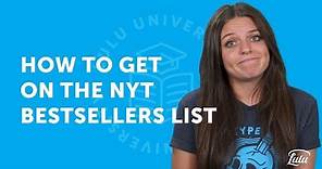 How to Get on the NYT Bestsellers List