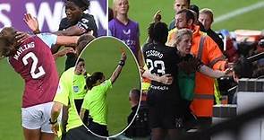 Hawa Cissoko got a red card [ Women’s Football Red Card ]