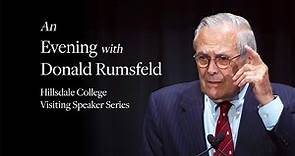 An Evening with Donald Rumsfeld