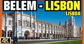 Belém, Lisbon 🤩The Home of Portugal's Greatest Monuments! Walking Tour [4K]
