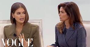 Kaia Gerber & Cindy Crawford on Their Careers, Social Media and the Modeling Industry | Vogue