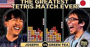 Greatest Classic Tetris Match EVER! Greentea vs. Joseph EPIC 2019 CTWC Quarterfinal FULLSCREEN