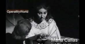 Maria Callas during the Rehearsals of Alceste (Scala, 1954) [Rare Video]