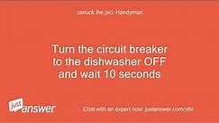 My lg dishwasher has an error code looks like 6E. It was
