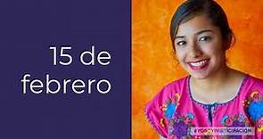 15 de febrero - Día de la Mujer Mexicana