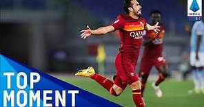 Pedro Scores Spectacular Goal For Roma | Roma 2-0 Lazio | Top Moment | Serie A