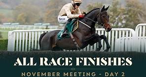 ALL RACE FINISHES FROM PADDY POWER GOLD CUP DAY AT CHELTENHAM RACECOURSE