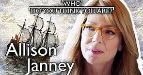 Allison Janney uncovers the truth about her family's journey aboard the Mayflower...