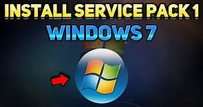 How to Download and Install Service Pack 1 for Windows 7 (Tutorial)