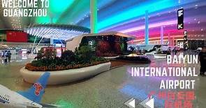 Welcome To Guangzhou Baiyun International Airport. Guangdong China's Major Transport Hub.