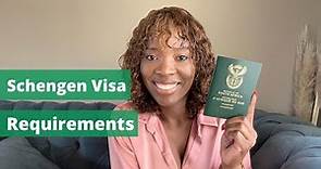 This is what you need to apply for a SCHENGEN VISA in South Africa.