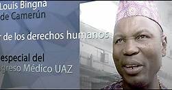 Dr. Jean Louis Bingna Príncipe de Camerún en la UAZ