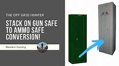 Stack On Gun Cabinet To Ammunition Storage Conversion | THE OFF GRID HUNTER