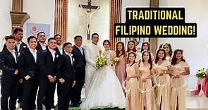 A Traditional Filipino Wedding In Philippines
