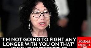 Justice Sonia Sotomayor's Top Moments From The Past Year | 2023 Rewind