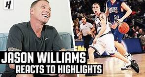 Jason 'White Chocolate' Williams Reacts To His NBA Highlights! | The Reel