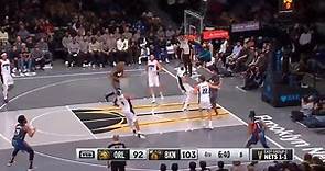 Spencer Dinwiddie with the And-1!
