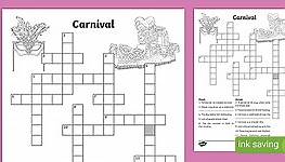 Carnival Crossword
