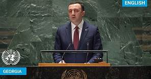 🇬🇪 Georgia - Prime Minister Addresses United Nations General Debate, 78th Session | #UNGA