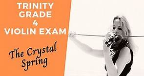 Trinity violin exam grade 4 The Crystal Spring