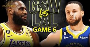 Golden State Warriors vs Los Angeles Lakers Game 6 Full Highlights | 2023 WCSF | FreeDawkins