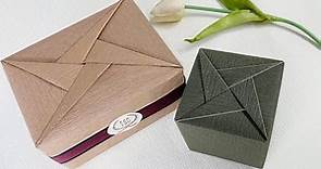 Gift Wrapping | 禮物盒包裝教學 - 禮物包裝設計（幾何型）