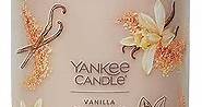 Yankee Candle Vanilla Crème Brûlée Scented, Signature 20oz Large Tumbler 2-Wick Candle, Over 60 Hours of Burn Time