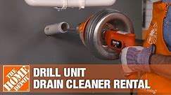General Pipe Cleaners Drill Unit Drain Cleaner | The Home Depot Rental