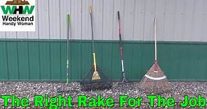 What Is The Best Yard Rake For Your Clean Up Needs? | Weekend Handy Woman