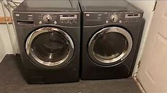 New (to me) LG Tromm washer and dryer set. Sweet deal for $200!