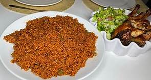 Ghana Jollof Rice Recipe | Secret To A Perfect Ghanaian Jollof Rice | Lovystouch
