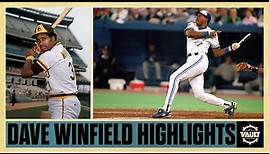 Dave Winfield could do it ALL! The Hall of Famer was AWESOME on the field
