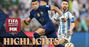 Argentina vs. France Highlights | 2022 FIFA World Cup Final