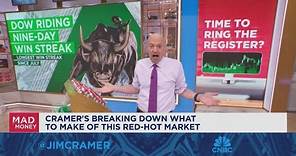 Jim Cramer gives his take on this red hot stock market