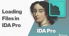 Loading files and choosing the correct settings in IDA Pro
